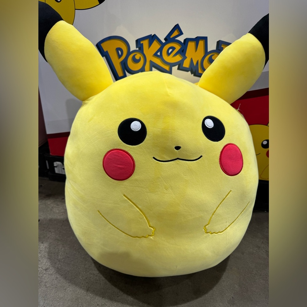 Squishmallows™ Pokemon 24 inch Giant/Jumbo Pikachu Plush